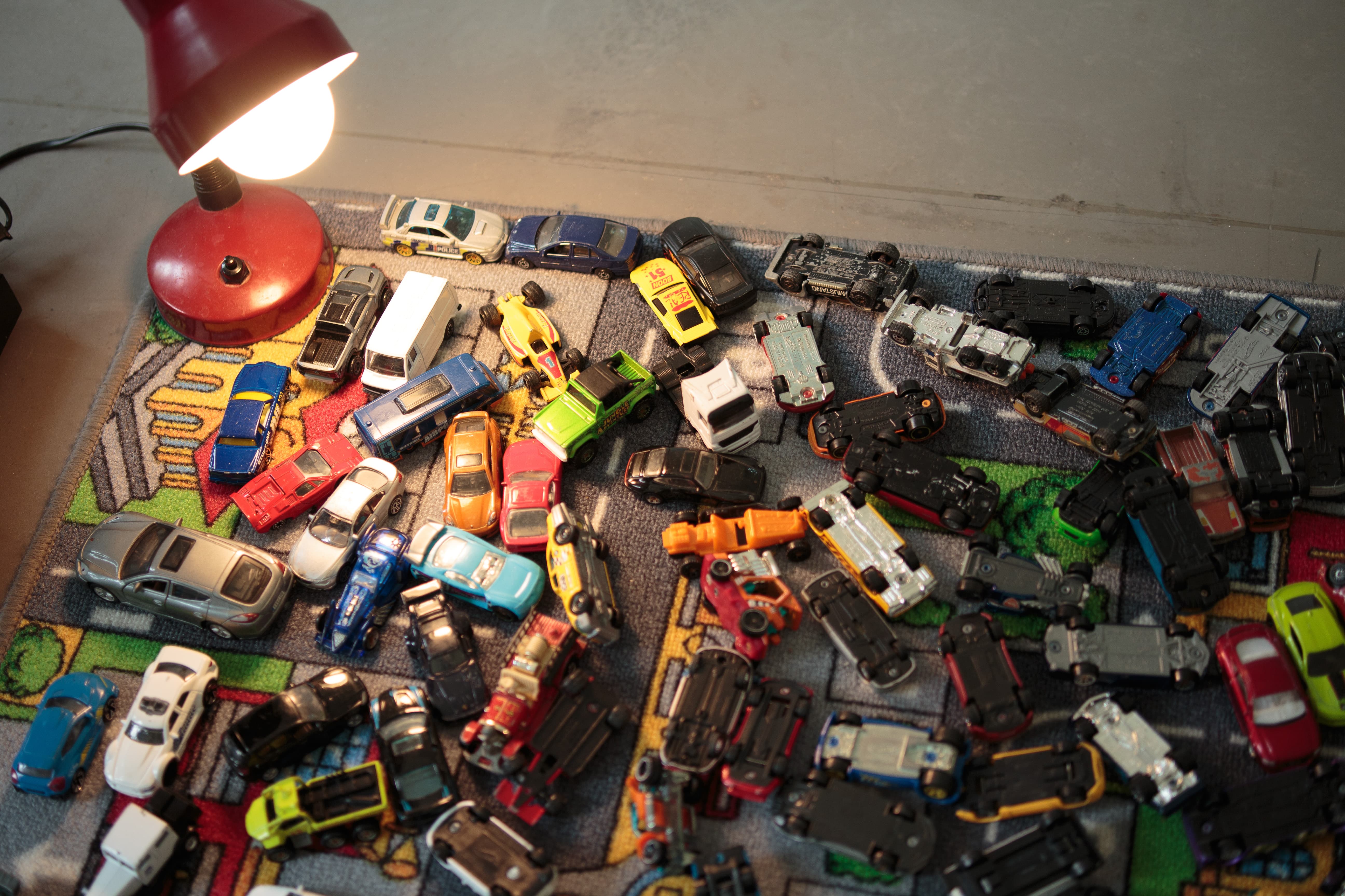 Our action figures in action